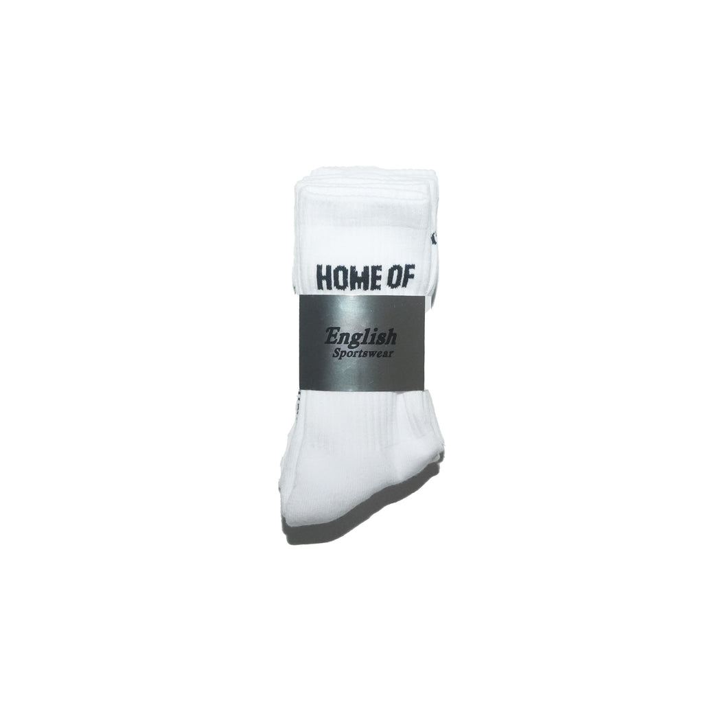 Home of the Killas — 3-Pack White Socks